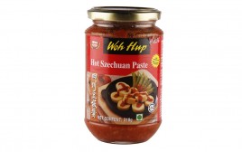 Woh Hup Hot Szechuan Paste   Glass Jar  310 grams